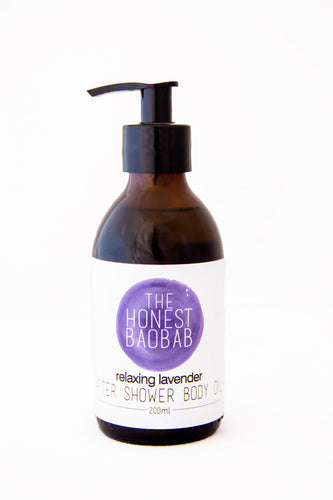 Relaxing Lavender After-Shower Body Oil 200ml