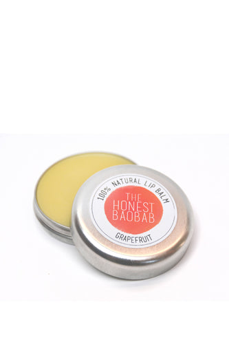 Super-moisturising Shea Butter & Beeswax Lip Balm - Grapefruit